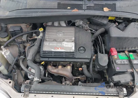 2002 Toyota Sienna Xle from USA, damaged, VIN 4T3ZF13C42U499868